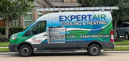 humble tx insulation service truck