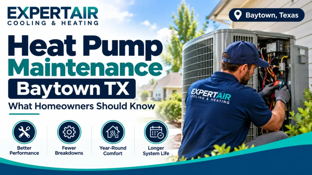 Heat Pump Maintenance Baytown TX service for residential heat pump systems